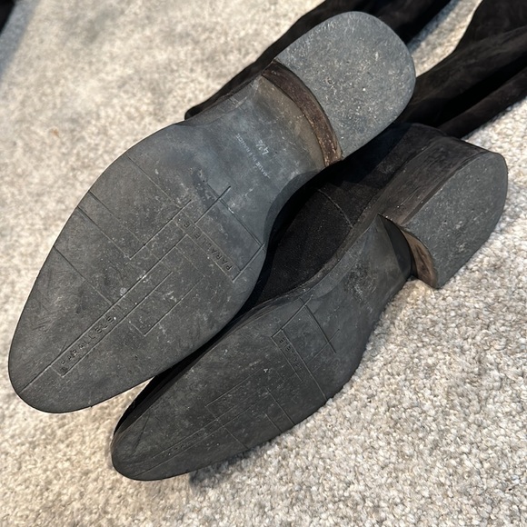 Parellele Over the knee suede boots - Picture 2 of 2